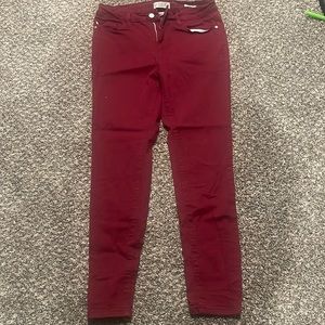 Judy blue maroon jeans